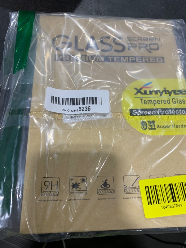 Photo 1 of XunyLyee 2 Pack, Screen Protector for iPad Mini 7 A17 Pro 7th Generation 2024/ Mini 6th Generation 8.3 inch Tempered Glass Film Easy Installation