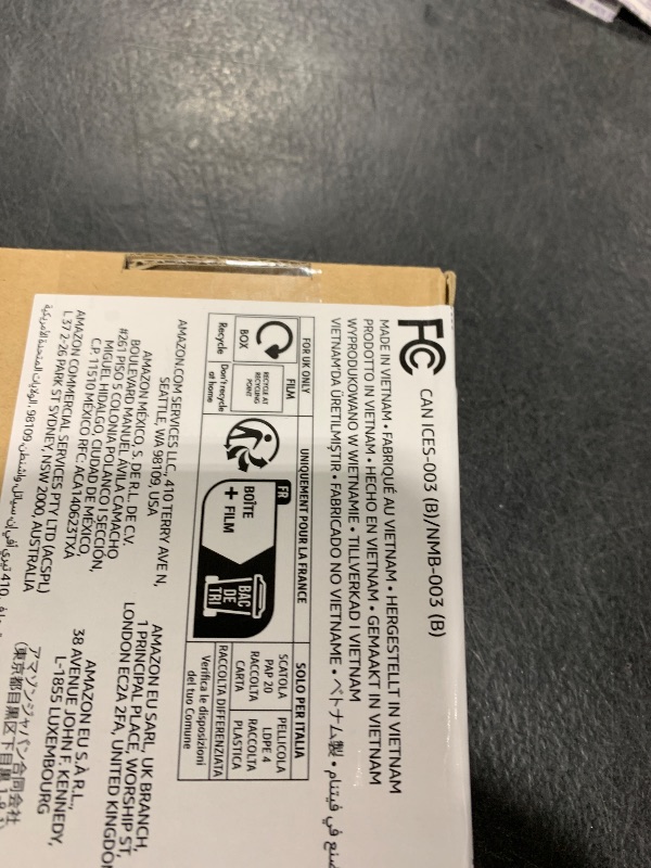 Photo 1 of Amazon Basics USB-C 3.1 Male to HDMI Female Adapter (4K@60Hz), Gray, 1.69 x 1.45 x 0.43 inches