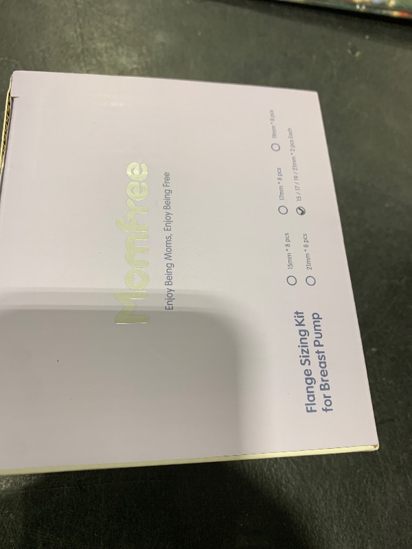 Photo 1 of 8PCS Flange Sizing Kit 15/17/19/21mm for 24mm Flanges/Shield, Soft Silicone Flange Insert Compatible Momcozy/Spectra/Medela Breast Pump, Breast Pump Essential kit(with Nipple Rulers and Storage Bag)