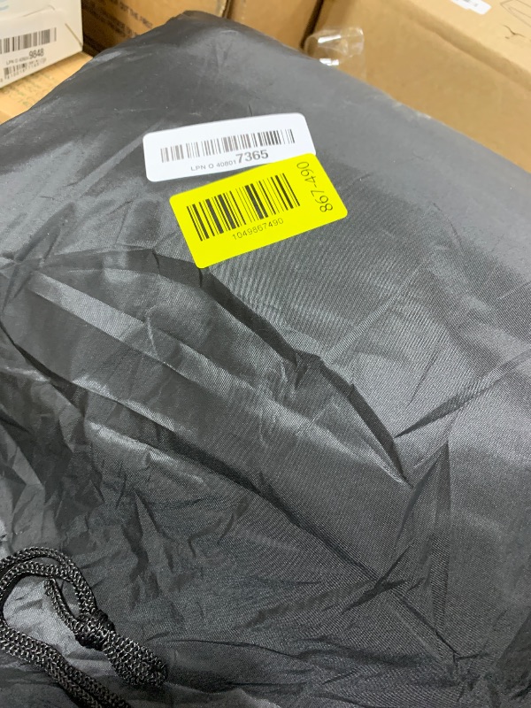 Photo 1 of Partuto All-Weather Waterproof Car Cover - UV-Resistant Outdoor Full Exterior Protection for Toyota C-HR 190T-PU Black with Right Side Zipper