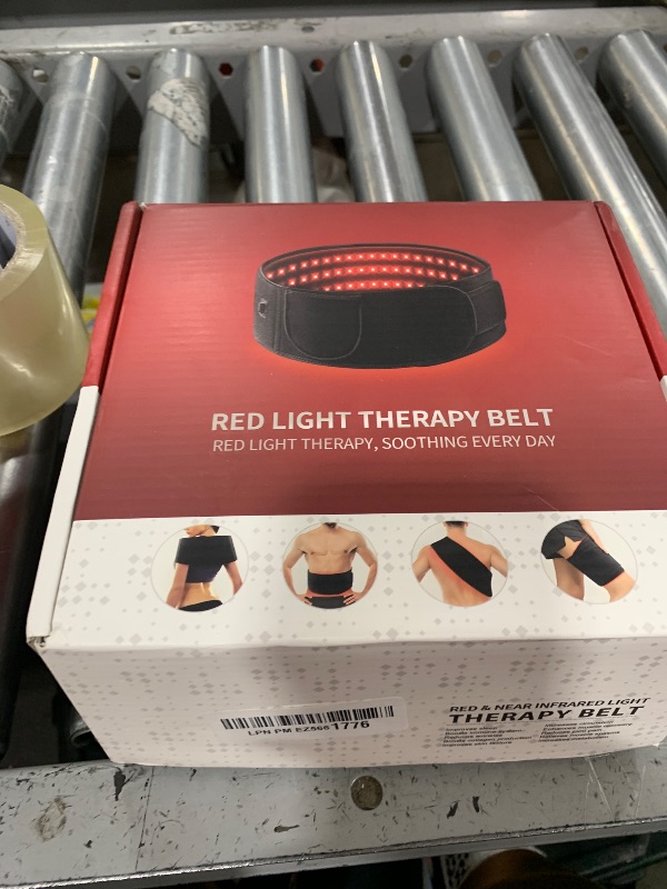 Photo 1 of Red Light Therapy for Body, Infrared Light Therapy for Shoulder Waist Muscle Pain Relief, Upgraded 3 in 1 Led Beads, 660nm Red Light &850nm Near Infrared Light Therapy Belt Wrap Timer Remote Control