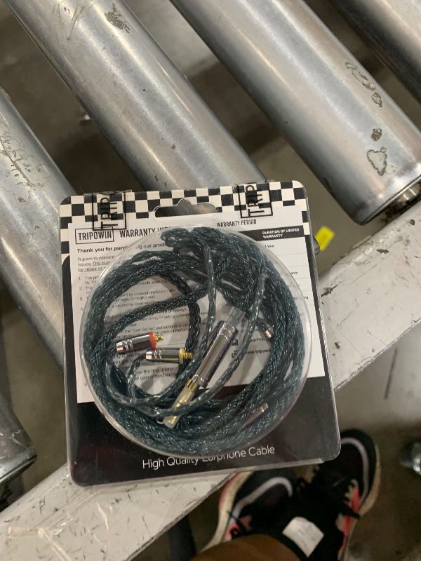 Photo 1 of Linsoul Tripowin Zonie IEM Cable, 16 Core Silver Plated Earphone Upgraded Cords, 1.25m SPC in Ear Monitor Cable for 7HZ Timeless AE TINHIFI T2 PRO T3 T4(MMCX, 3.5mm)(Moss)