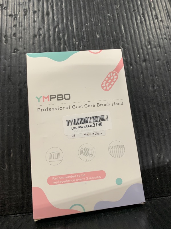 Photo 1 of YMPBO 10 Pack Toothbrush Replacement Heads Compatible with 7AM2M AM100/AM105/AM111 Electric Toothbrush, Soft Brush Bristles, White
