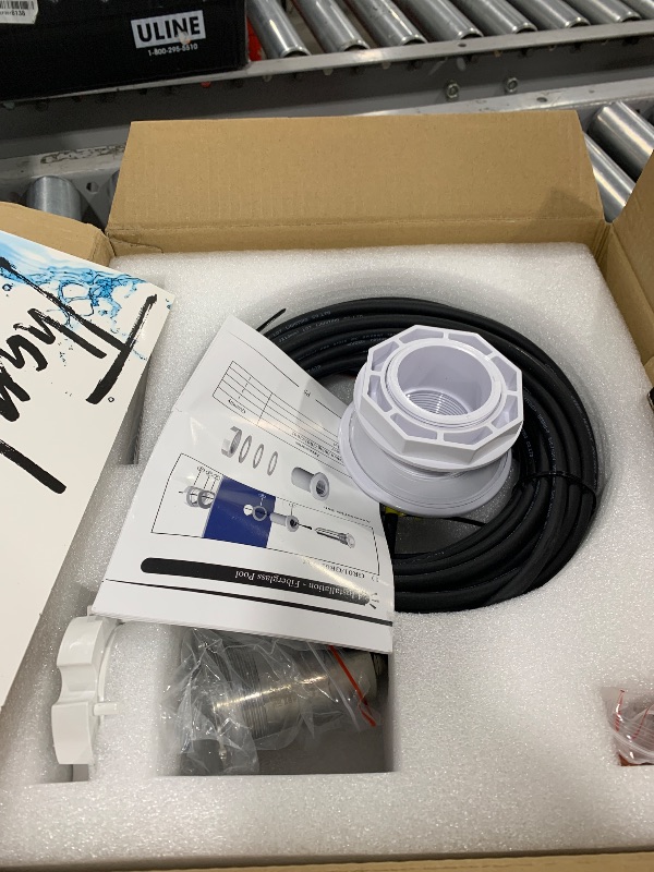 Photo 1 of Zenhagu Pool Lights for Inground Pool, 1.5 Inch LED Color Inground Pool & Spa Light, IP68 Waterproof Nicheless Pool Lights, AC12V, 50 ft Cord, Remote Control (Controller Not Supported)