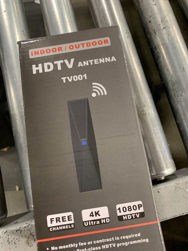 Photo 1 of 2025 Antenna for Smart TV for Local Channels,TV Antenna Indoor for Long Range Reception, Digital Antenna for Easy Installation and All Smart/Old TVs, Supports 4K 1080P HD VHF UHF