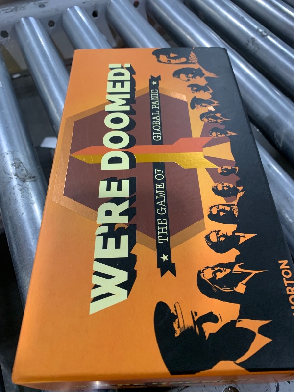 Photo 1 of We're Doomed! - Apocalypse Survival Board Game - Cooperative Strategy for 4-10 Players - 15-Minute Race to Escape - Ideal for Competitive Game Nights & Group Gatherings