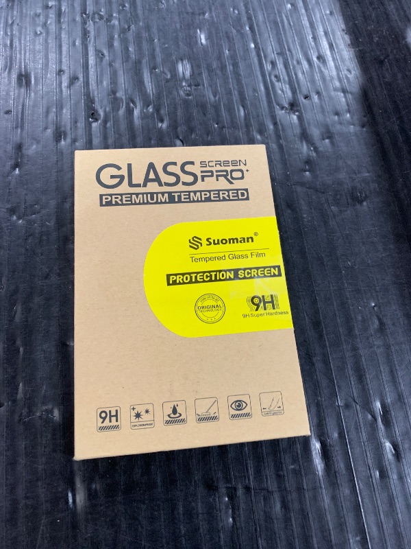 Photo 1 of Suoman 4-Pack for Amazfit T-Rex 3 Screen Protector, 2.5D 9H Hardness Anti-Scratch Tempered Glass Screen Protective Film