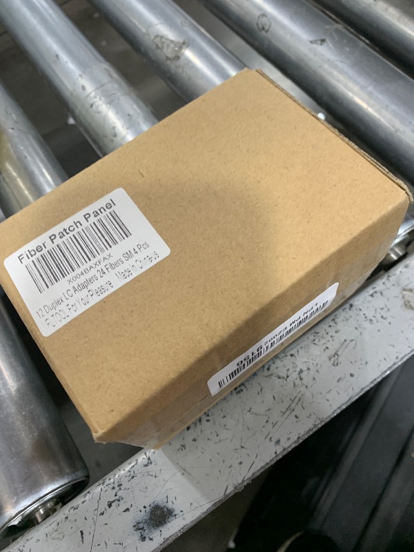Photo 1 of VFLTOOL 4PCS 12 Duplex LC Adapters LGX Footprint Fiber Patch Panel Loaded 24 Fiber Ports Couplers Enclosure - LC UPC Blue Compatible with SingleMode Multimode|1.25G/10GB OS1-2/OM3