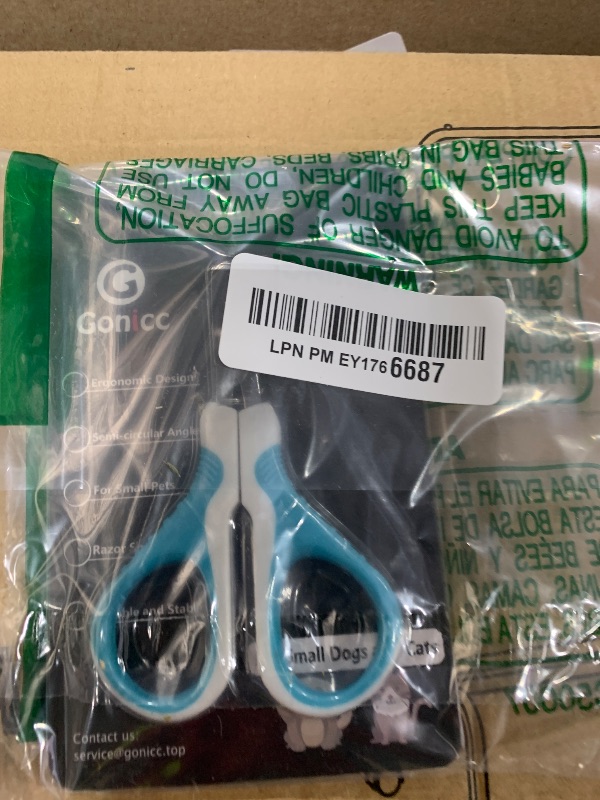 Photo 1 of gonicc Professional Pet Nail Clippers and Trimmer - Best for Cats, Small Dogs and Any Small Pets. Sharp Angled Blade Pet Nail Trimmer Scissors.