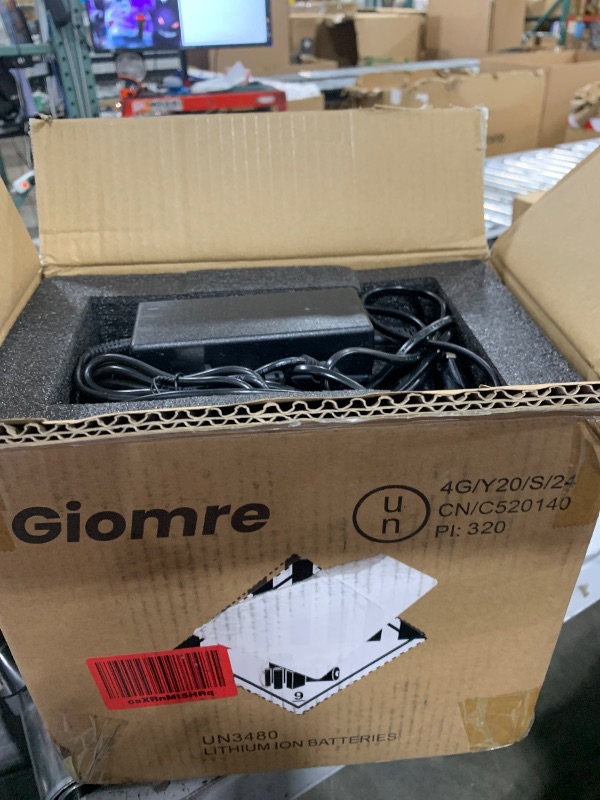 Photo 1 of Giomre Portable Power Station, 297Wh Backup Lithium Battery Generator with 600W AC Output and 120W Fast Charging, Solar Generator for Outdoors Camping, Travel Emergency, Home Blackout