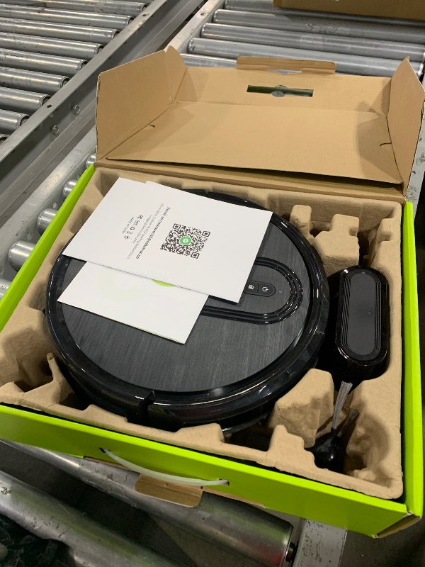 Photo 1 of Robot Vacuum and Mop Combo, 2 in 1 Vacuuming & Mopping Robot with Schedule, App/Bluetooth/Voice, 3200Pa Max Suction, Self-Charging Robot Vacuum Cleaner, Slim, Ideal for Pet Hair, Hard Floor, Carpet