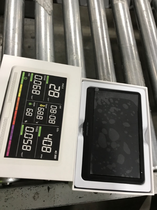 Photo 1 of AQItech Professional Indoor Air Quality Monitor with 7X AQI Beep Alarms,16 in 1 Portable Real-Time Detector for PM2.5 | PM10 | CO2 | TVOC | HCHO | Temp | Hum for Home Cars Plants Pets