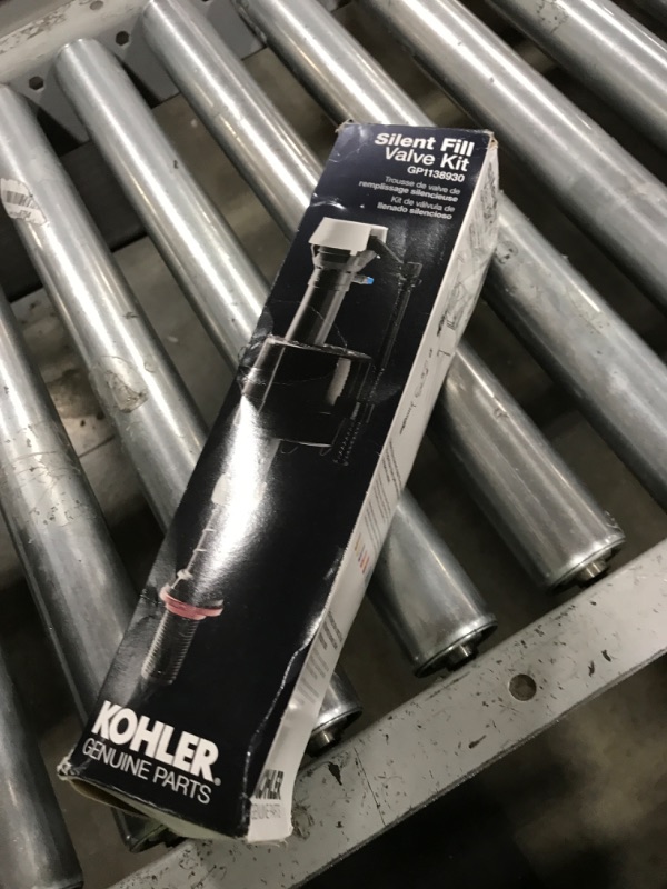 Photo 1 of KOHLER Silent Fill Toilet Valve Kit, Genuine Part GP1138930, Adjustable with Multiple Fill-Rate Inserts
