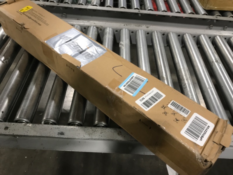 Photo 1 of 1 Inch Black Double Curtain Rods for Windows 66 to 120 Inches(5.5-10ft), USFOOK Adjustable Heavy Duty Drapery Rods, Telescoping Dual Curtain Rod with Translucent Finials, Wall Mounted