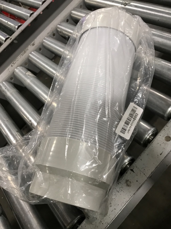 Photo 1 of TL1854 5" Diameter Portable Air Conditioner Exhaust Hose Kit Compatible with Delonghi PACA140E PACC100EL PACC100 PACA110 PACCT90, 44" length Exhaust Outlet Hose Tube Include TL2667 Hose Connection