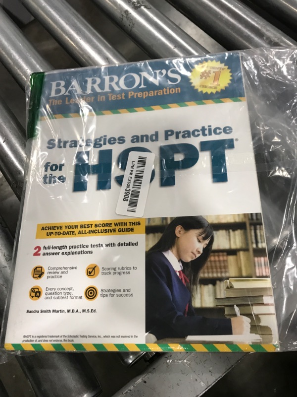 Photo 1 of Strategies and Practice for the HSPT (Barron's Test Prep)
