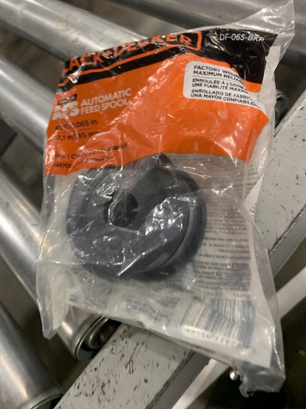 Photo 1 of BLACK+DECKER DF-065-BKP Dual Line AFS Replacement Spool Bulk