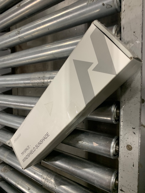 Photo 1 of [2025 Upgrade] Nmoiss Windshield Sun Shade Umbrella - [Vinyl Coating Heat Shield] Protect Car from Sun Rays & Heat Damage Keep Cool and Protect Interior, Spring Structure Edge Medium 56" L x 31" W