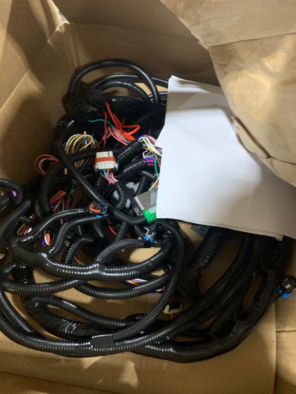 Photo 1 of RADHLBNIU Engine Standalone Wiring Harness 4L80E DBW Compatible with Drive by Wire LS Engines 4.8L 5.3L 6.0L Green/Blue PCM & MULTEC/Delphi Fuel Injector 2003-2007