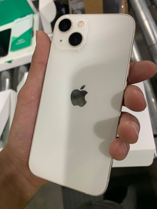 Photo 1 of Apple iPhone 13, 128GB, Starlight - Unlocked (Renewed Premium)