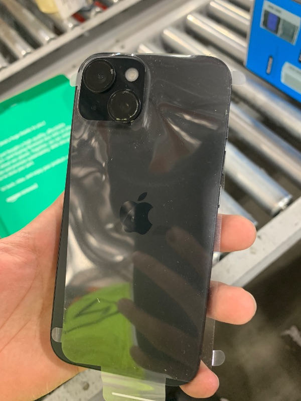 Photo 1 of Apple iPhone 15, 128GB, Black - Unlocked (Renewed Premium)