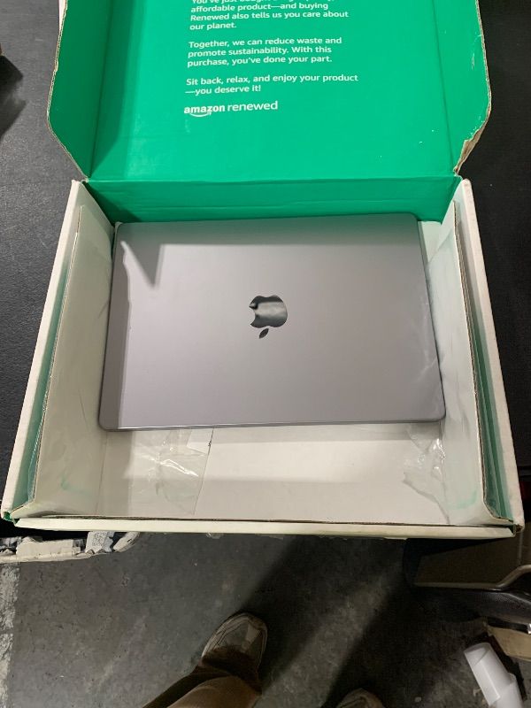 Photo 1 of **FOR PARTS ONLY***LOCKED AND MISSING CHARGER** ------------------------Apple 2021 MacBook Pro M1 Pro chip (14-inch, 16GB RAM, 512GB SSD) - Space Gray (Renewed Premium)