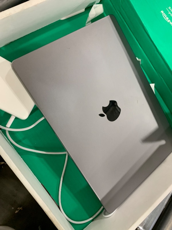 Photo 1 of Apple 2021 MacBook Pro M1 Pro chip (14-inch, 16GB RAM, 512GB SSD) - Space Gray (Renewed Premium)