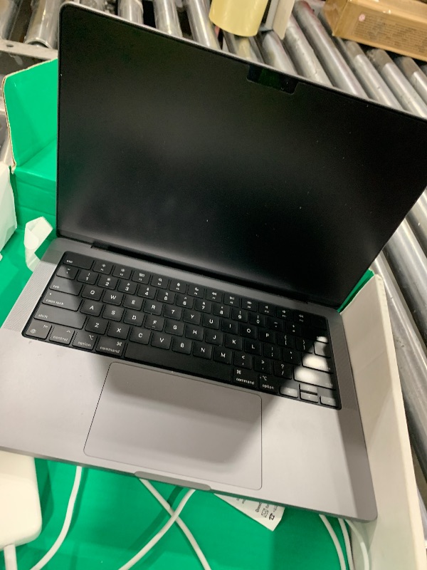 Photo 1 of Apple 2021 MacBook Pro M1 Pro chip (14-inch, 16GB RAM, 512GB SSD) - Space Gray (Renewed Premium)