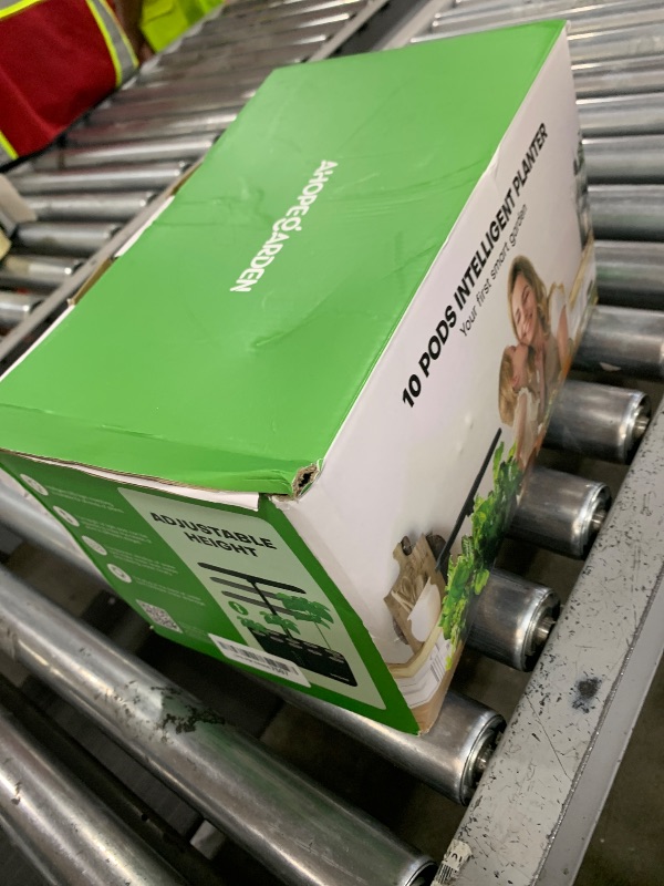 Photo 1 of Ahopegarden Indoor Garden Hydroponics Growing System: 10 Pods Plant Germination Kit Aeroponic Herb Vegetable Growth Lamp Countertop with LED Grow Light - Hydrophonic Planter Grower Harvest Lettuce
