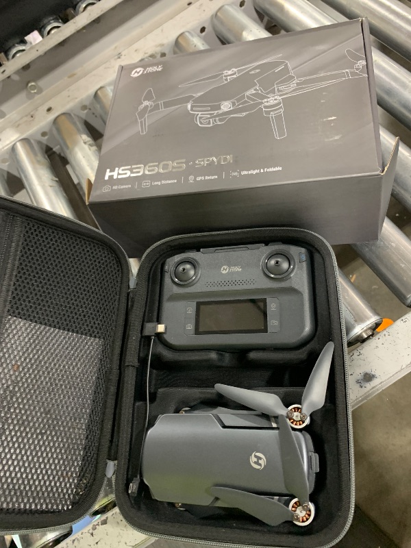 Photo 1 of Holy Stone GPS Drone with 4K UHD Camera for Adults Beginner; HS360S 249g Foldable FPV RC Quadcopter with 10000 Feet Control Range, Brushless Motor, Follow Me, Smart Return Home, 5G Transmission