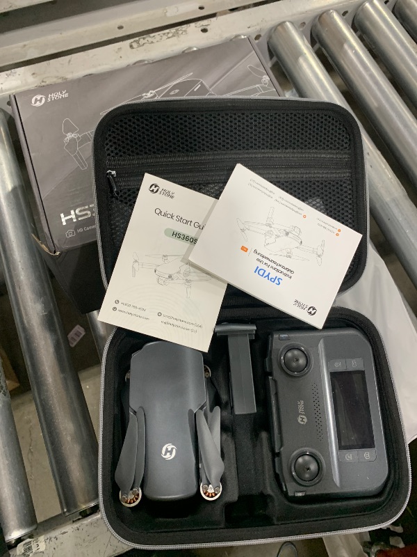 Photo 1 of Holy Stone GPS Drone with 4K UHD Camera for Adults Beginner; HS360S 249g Foldable FPV RC Quadcopter with 10000 Feet Control Range, Brushless Motor, Follow Me, Smart Return Home, 5G Transmission