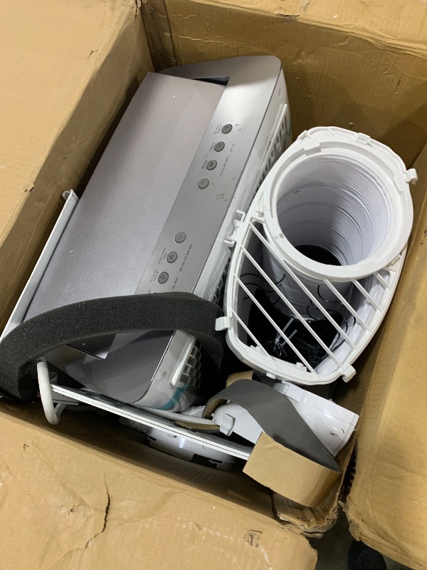 Photo 1 of Whynter Inverter Portable Air Conditioner 14,000 BTU with Dual Hose, Dehumidifier, Cooling Fan & Smart Wi-Fi for 600 Sq Ft Rooms, NEX ARC-1230WN (12,000 SACC), White