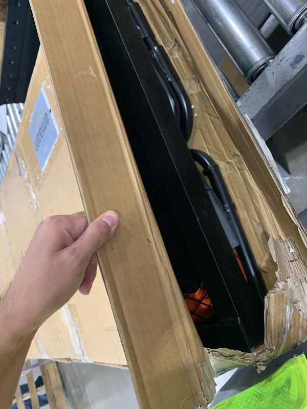 Photo 1 of MeeFar High Rail Trailer Folding Hitch Mount Cargo Carrier Basket 60" X 24" X 14"+Waterproof Cargo Bag 20 cu ft(59" 24" 24"), Capacity of 500 Lbs with Hitch Stabilizer, Net, Lock and Straps