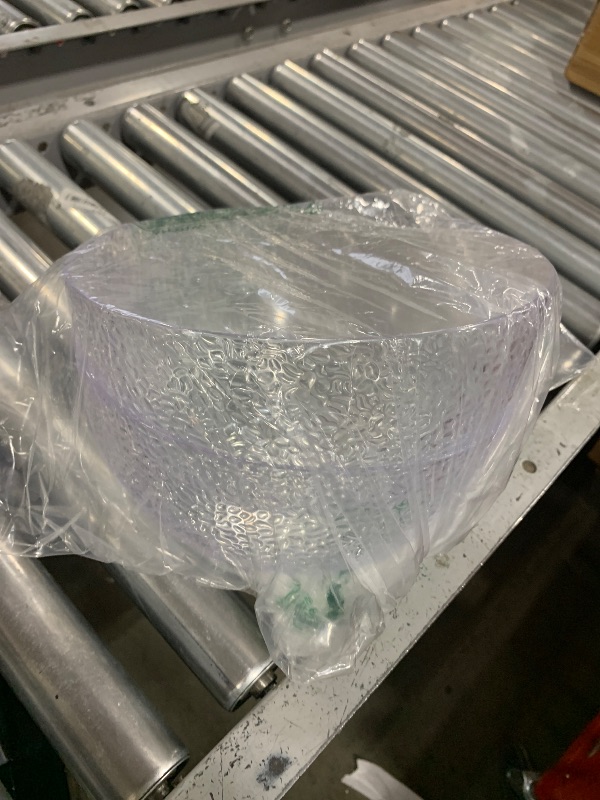 Photo 1 of 2 clear bowls 