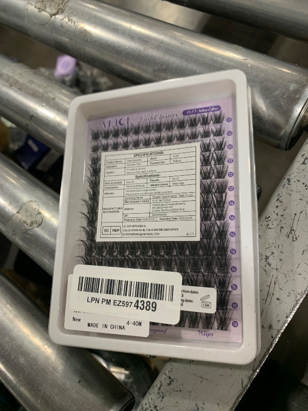 Photo 1 of Lash Clusters Wispy Eyelash Extensions 168pcs Volume Individual Lashes 10-18mm Waterproof Natural DIY Lash Extensions Cluster Eyelash Extensions by ALICE