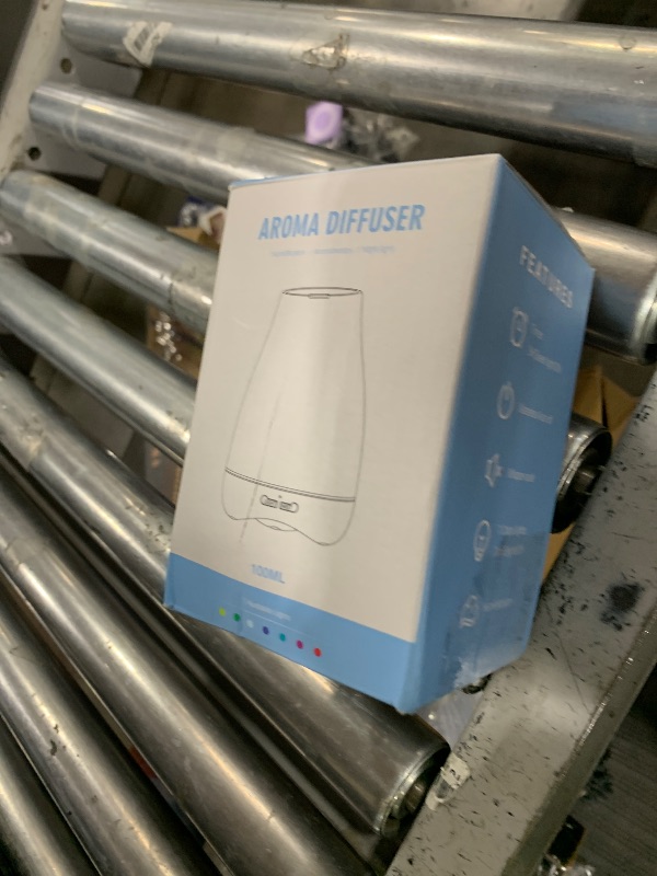 Photo 1 of Aromatherapy Essential Oil Diffuser for Room: Air Humidifier Aroma Scent Cool Mist Diffusers Colorful Light Cute Mini Small Waterless Auto Off Ultrasonic for Home Bedroom