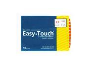 Photo 1 of Easy Touch Insulin Syringes 31 Gauge .5cc 5/16 in - 10 Ea.
