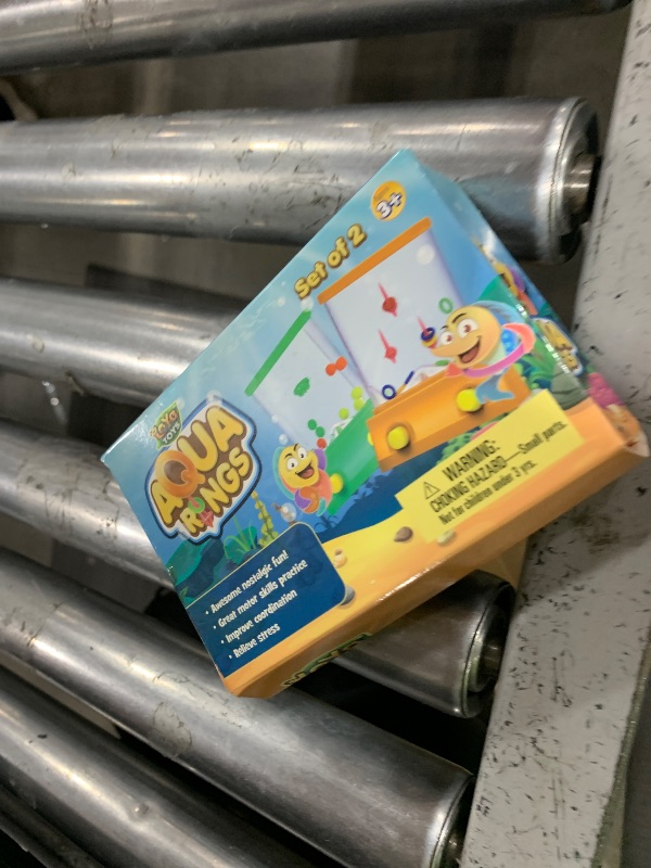 Photo 1 of YoYa Toys Aqua Rings Handheld Water Game - Set of 2 - Water Ring Toss and Basketball Hoop Toy - Gift for Ages 3 4 5 6 7 8 9 - Nostalgic 80's 90's Retro Mini Games - Fun Car Road Trip Travel Activities