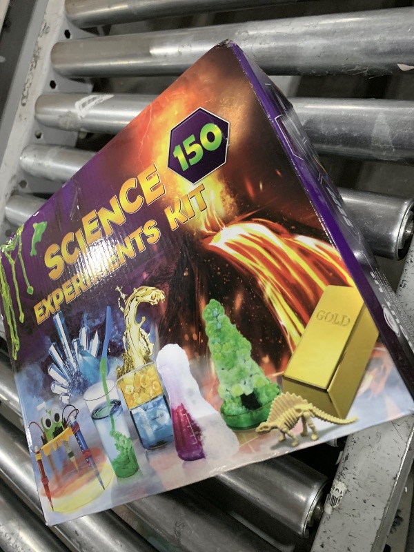 Photo 1 of UNGLINGA 150 Experiments Science Kits for Kids, S.T.E.M Educational Project Toys for Boys Girls Birthday Gifts Ideas, Volcano, Chemistry Lab Tools Scientist Set