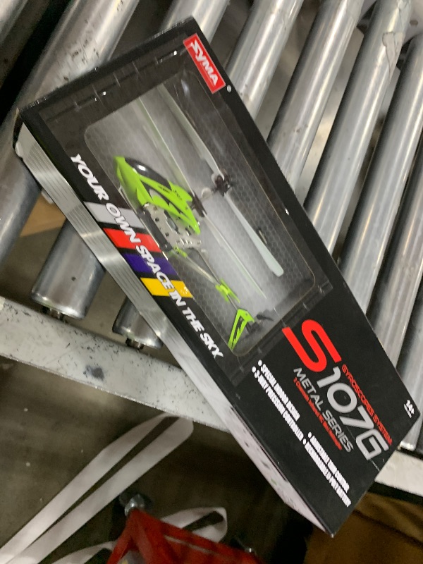 Photo 1 of Syma S107 3 Channel RC Helicopter with Gyro, Green