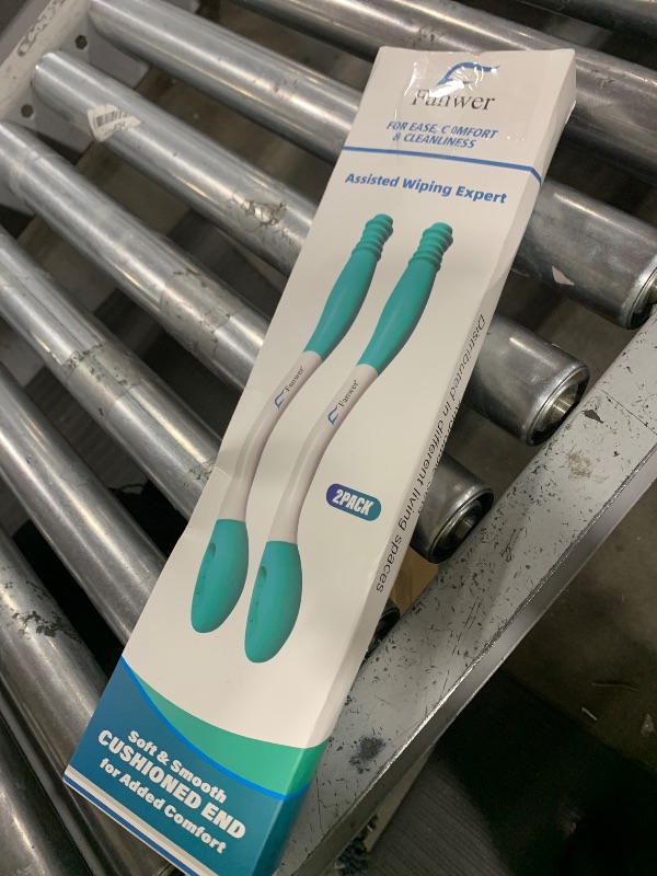 Photo 1 of Fanwer Toilet Aids for Wiping - 15.7" Long Reach Comfort Butt Wiper Tools - Bathroom Bottom Buddy Wiping Self Assist for Disabled,Elderly,Pregnant,Overweight People and Back Surgery Recovery (2 Pack)
