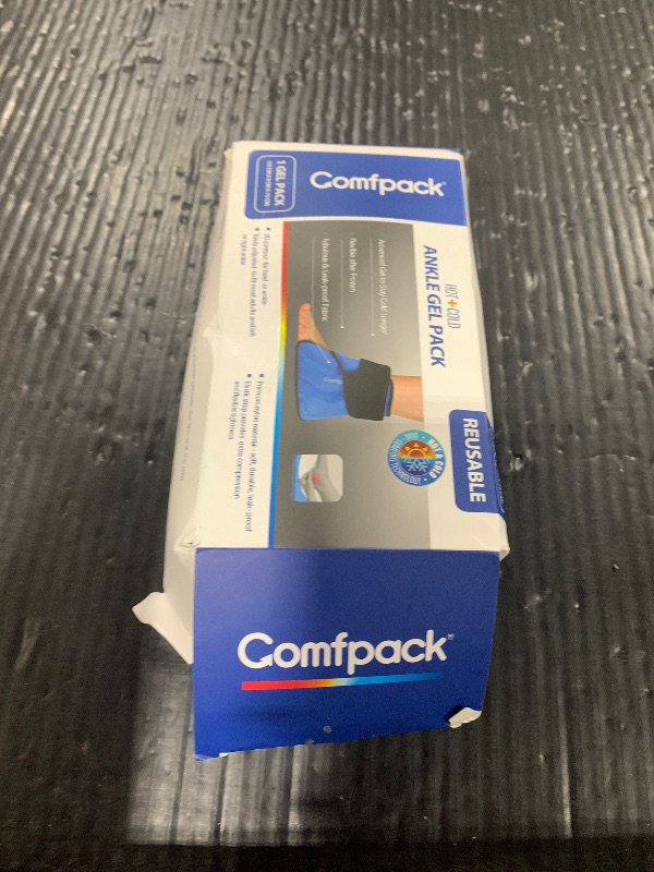 Photo 1 of Comfpack Heel Ice Pack Wrap for Plantar Fasciitis Relief, Ankle Ice Pack Wrap for Swelling, Reusable Gel Cold Pack for Foot Pain Relief, Achilles Tendonitis, Ankle Sprain, Heel Pain