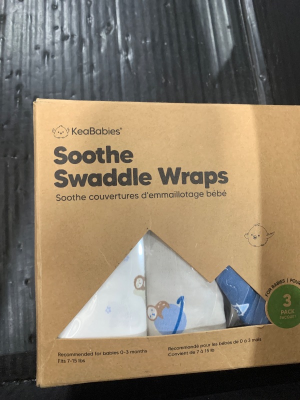 Photo 1 of 3-Pack Organic Baby Swaddle Sleep Sacks - Swaddles for Newborns, Infant 0-3 Months, Baby Girls, Boys, Soft & Snug Newborn Sleep Sack, Nursery Swaddling Blankets (Cosmo)