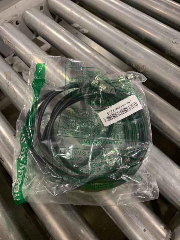 Photo 1 of TechDirect 3FT RG6 Coaxial Cable Black - High Speed Internet, Cable TV, Antenna, Satellite Broadband Low Resistance RG6 Coax Cable Cord Low Loss TV Cable Extension Wire with Connectors Extra-Durable