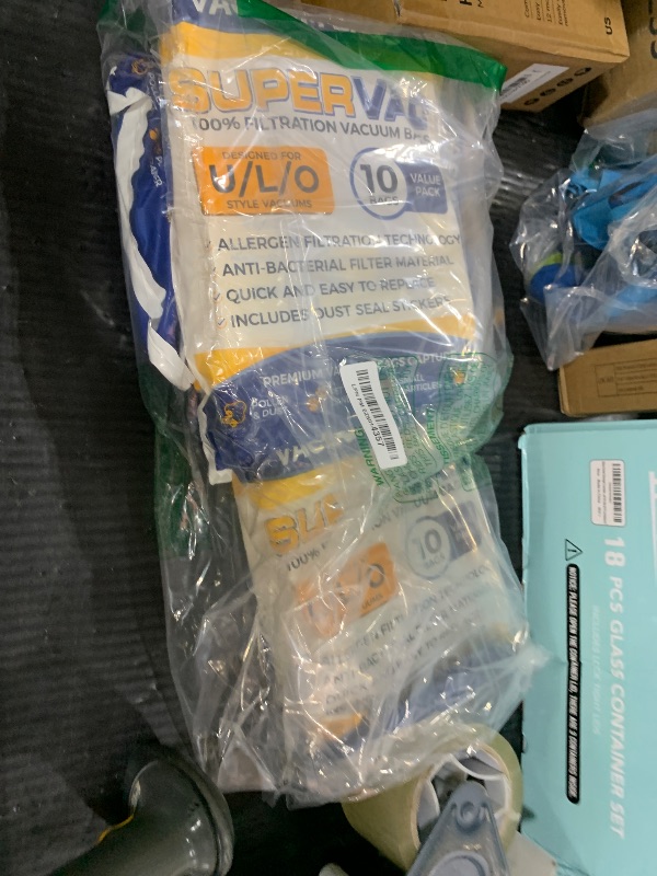 Photo 1 of VEVA 30 Pack Premium SuperVac Vacuum Bags Type U/L/O Microlined compatible with Kenmore Sears Upright vacuum cleaners replacement Style U, L, O, 5068, 50688, 50690, 50105 bags