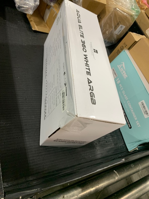 Photo 1 of Thermalright Aqua Elite 360 ARGB White CPU Aio Cooler, 360 CPU Liquid Cooling, Pump Head Speed up to 6400RPM,for AM4/AM5,Intel LGA1851/1150/1151/1200/2011/1700,High Performance Radiator(White)