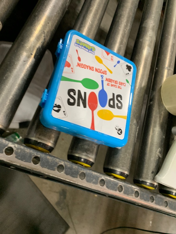 Photo 1 of Spoons in a Case, Card Games for Kids - Spoons Game, Fun Family Games for Kids and Adults, Game Night, Travel Games, 3-6 Players, Ages 7+