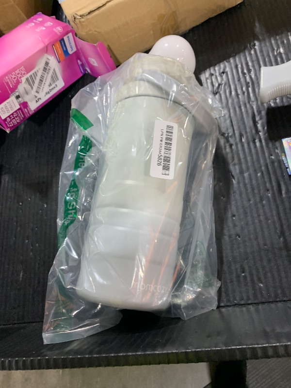 Photo 1 of Momcozy 22oz Portable Breast Milk Cooler for Outdoor, Life Saver with 360° Total Cooling for 24 Hours, Larger Capacity Travel Breastmilk Chiller with 2pcs Baby Bottles for Breastmilk Storage, Cream