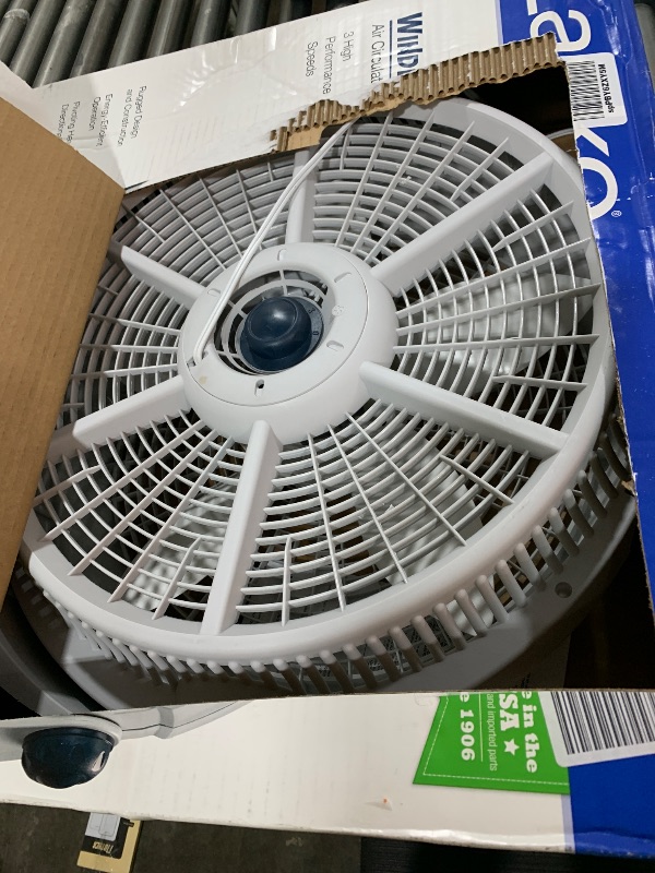 Photo 1 of Lasko Wind Machine Fan, Air Circulator Fan with 3 Speeds, 20" Model 3300, Gray