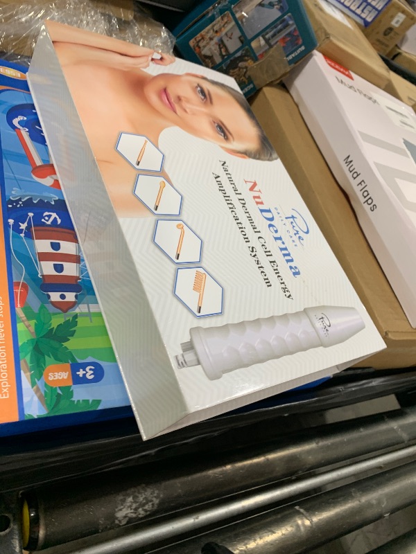 Photo 1 of Pure Daily Care NuDerma Handheld Skin Therapy Wand Machine w/Neon – Anti-Aging - Skin Tightening - Wrinkle Reducing - Dark Circles – Clarifying - Hair & Scalp Stimulator